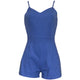 Straps Short Romper #Zipper #Straps SA-BLL55486 Women's Clothes and Jumpsuits & Rompers by Sexy Affordable Clothing