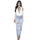 Light-washed Skinny Jeans #Jeans SA-BLL583 Women's Clothes and Jeans by Sexy Affordable Clothing