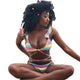 Colorful Strippes Two-piece Swimwear #Two Piece #Striped SA-BLL32627 Sexy Swimwear and Bikini Swimwear by Sexy Affordable Clothing