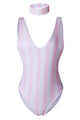 V-Neck Sleeveless SwimSuit  SA-BLL32599-3 Sexy Swimwear and Bikini Swimwear by Sexy Affordable Clothing