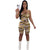 Sexy Camo Mid-Length Strap Jumpsuit #Camo #Strap SA-BLL55472-2 Women's Clothes and Jumpsuits & Rompers by Sexy Affordable Clothing