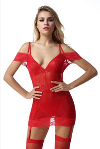 Sexy Back Hollow Out Chemise  SA-BLL28031-3 Sexy Lingerie and Chemise by Sexy Affordable Clothing