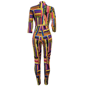 Sexy Graffiti Jumpsuit #Jumpsuit SA-BLL55417 Women's Clothes and Jumpsuits & Rompers by Sexy Affordable Clothing