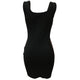 Speedy Vest Mini Dress - Black #Black #Sleeveless #Stripe #Zipper SA-BLL282479 Fashion Dresses and Mini Dresses by Sexy Affordable Clothing