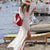 Sexy Vacation Beach Long Dress #White #Cardigan #Button #Lantern Sleeve SA-BLL3707-2 Sexy Swimwear and Cover-Ups & Beach Dresses by Sexy Affordable Clothing