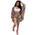 Dorian Printed Long Sleeve Two-pieces Shorts Set #Long Sleeve #Two Piece #Printed SA-BLL282704 Sexy Clubwear and Pant Sets by Sexy Affordable Clothing