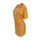 Sportswear Hooded Collar Yellow Mini Dress #Short Sleeve #Sportswear #Hooded Collar SA-BLL282674 Fashion Dresses and Midi Dress by Sexy Affordable Clothing