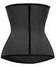 Front Zipper Latex Waist Trainer  SA-BLL42646 Sexy Lingerie and Corsets and Garters by Sexy Affordable Clothing