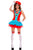 Sexy Ladies Super Mario Luigi Brothers Fancy Dress CostumeSA-BLL1487 Sexy Costumes and Uniforms & Others by Sexy Affordable Clothing