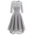 Lace Round Neck Evening Dress #Evening Dress #Silver SA-BLL36046 Fashion Dresses and Midi Dress by Sexy Affordable Clothing