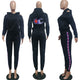 Lovely Casual Hooded Collar Printed Black Two Pieces Pant Set #Black #Two Piece #Hooded SA-BLL27794 Sexy Clubwear and Pant Sets by Sexy Affordable Clothing