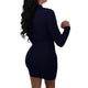 Cut out Sexy Club dress #Long Sleeve SA-BLL2202-2 Fashion Dresses and Mini Dresses by Sexy Affordable Clothing