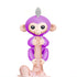 Interactive Baby Monkey - Mia (Purple with White Hair) #White #Purple