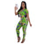 Casual Hooded Collar Floral Printed Two-Piece Pants Set #Short Sleeve #Two Piece #Hooded #Print SA-BLL282449-1 Sexy Clubwear and Pant Sets by Sexy Affordable Clothing