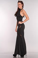 Black Mesh Cut Out Maxi Dress  SA-BLL5073-1 Fashion Dresses and Evening Dress by Sexy Affordable Clothing
