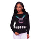 Booom Black Graphic Sweater Top #Black #Top SA-BLL635-2 Women's Clothes and Blouses & Tops by Sexy Affordable Clothing