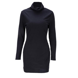 Womens Millie High Neck Mini Bodycon Dress #Long Sleeve #High Neck #Mini Bodycon SA-BLL2206-3 Fashion Dresses and Mini Dresses by Sexy Affordable Clothing