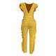 Open Back Ruffled Sleeveless Belted Jumpsuit #Sleeveless #Ruffled SA-BLL55569-1 Women's Clothes and Jumpsuits & Rompers by Sexy Affordable Clothing