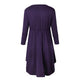 The Pocket Tunic Dress #Mini Dress #Purple SA-BLL2153-3 Fashion Dresses and Mini Dresses by Sexy Affordable Clothing