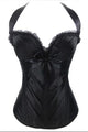 Sexy Satin Ribbon Halter Tie Corset  SA-BLL42654-1 Sexy Lingerie and Corsets and Garters by Sexy Affordable Clothing
