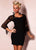 Lace Shoulder Mini DressSA-BLL2412 Sexy Clubwear and Club Dresses by Sexy Affordable Clothing