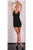 Dress in black with strass stonesSA-BLL2422-2 Sexy Clubwear and Club Dresses by Sexy Affordable Clothing