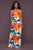 Betsey Multi-Color Floral Print CrissCross Back Maxi DressSA-BLL51367 Fashion Dresses and Maxi Dresses by Sexy Affordable Clothing