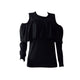 Pleated Sweater #Black SA-BLL671 Women's Clothes and Blouses & Tops by Sexy Affordable Clothing