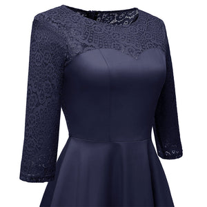 Gorgeous Women's Big Swing Lace Party Dress #Lace #Long Sleeve SA-BLL36272-1 Fashion Dresses and Evening Dress by Sexy Affordable Clothing