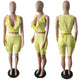 Sleeveless Solid Flounced Casual Suit #Sleeveless #Two Piece #Flounced SA-BLL282638-1 Sexy Clubwear and Pant Sets by Sexy Affordable Clothing