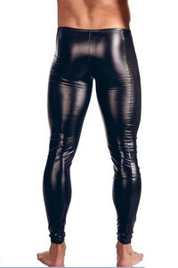 Men Black Gloss Tight Leggings  SA-BLL97049 Sexy Costumes and Mens Costume by Sexy Affordable Clothing