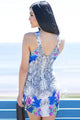 Sexy Cutout Slim Fit Print Mini Dress  SA-BLL27719 Fashion Dresses and Mini Dresses by Sexy Affordable Clothing
