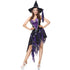 Halloween Costumes Deguisement Sexy Witch Costume #Black #Purple #Costumes