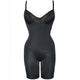 Black Lace Molded Cups Mid Thigh Body Shaper #Black #Bodysuit #Shaper SA-BLL4017 Women's Clothes and Bodysuits by Sexy Affordable Clothing