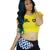 Fashion Sexy Sports Crop Top and Shorts #Two Piece #Crop Top #Sports SA-BLL282772 Sexy Clubwear and Pant Sets by Sexy Affordable Clothing