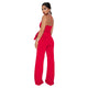 Straps Halter Women's Wide Leg Jumpsuits #Red #Straps #Deep-V SA-BLL55514-3 Women's Clothes and Jumpsuits & Rompers by Sexy Affordable Clothing