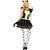 Black and Green Furry Cat Dress Costume #Costume SA-BLL1143 Sexy Costumes and Bunny and Cats by Sexy Affordable Clothing