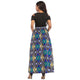 African Print Short Sleeve Blouse and Long Skirt #Short Sleeve #Two Piece #Print #Dashiki #African SA-BLL2432-3 Sexy Clubwear and Skirt Sets by Sexy Affordable Clothing