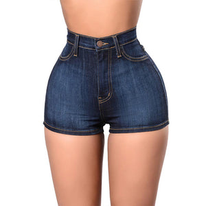 High Waist Short Jeans #High Waist #Denim #Short SA-BLL683-1 Women's Clothes and Jeans by Sexy Affordable Clothing