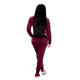 Casual Two Pieces Tracksuits With Hat #Long Sleeve #Tracksuit #Two Piece SA-BLL2362-4 Sexy Clubwear and Pant Sets by Sexy Affordable Clothing