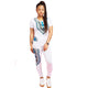 Leanne Dashiki Set - White #White #Pant Sets SA-BLL2057-1 Sexy Clubwear and Pant Sets by Sexy Affordable Clothing