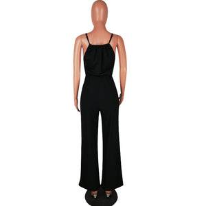 Backless Patchwork Fashion Sexy Jumpsuits #Backless #Straps #Patchwork SA-BLL55586-3 Women's Clothes and Jumpsuits & Rompers by Sexy Affordable Clothing