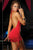 Low Cut Mini Dress with Cinched Ties on SidesSA-BLL2235-2 Sexy Clubwear and Club Dresses by Sexy Affordable Clothing