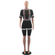 Sexy Black Mesh See Through Romper #Short Sleeve #Mesh SA-BLL8070 Women's Clothes and Jumpsuits & Rompers by Sexy Affordable Clothing