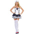 Atomic Striped Sailor Costume #White #Costumes #Blue