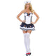 Atomic Striped Sailor Costume #White #Costumes #Blue SA-BLL1201 Sexy Costumes and Sailors and Sea by Sexy Affordable Clothing