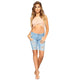 Washing Out Blue Ripped Holes Jean Shorts #Denim #Holes SA-BLL719-1 Women's Clothes and Jeans by Sexy Affordable Clothing