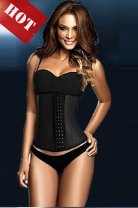 100% Latex Black Steel Boned Corset  SA-BLL42625 Sexy Lingerie and Corsets and Garters by Sexy Affordable Clothing
