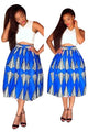 Sexy Casual 2 Piece Set Cute Sheer Crop Top And Printed Maxi Dress  SA-BLL28088 Sexy Clubwear and Skirt Sets by Sexy Affordable Clothing